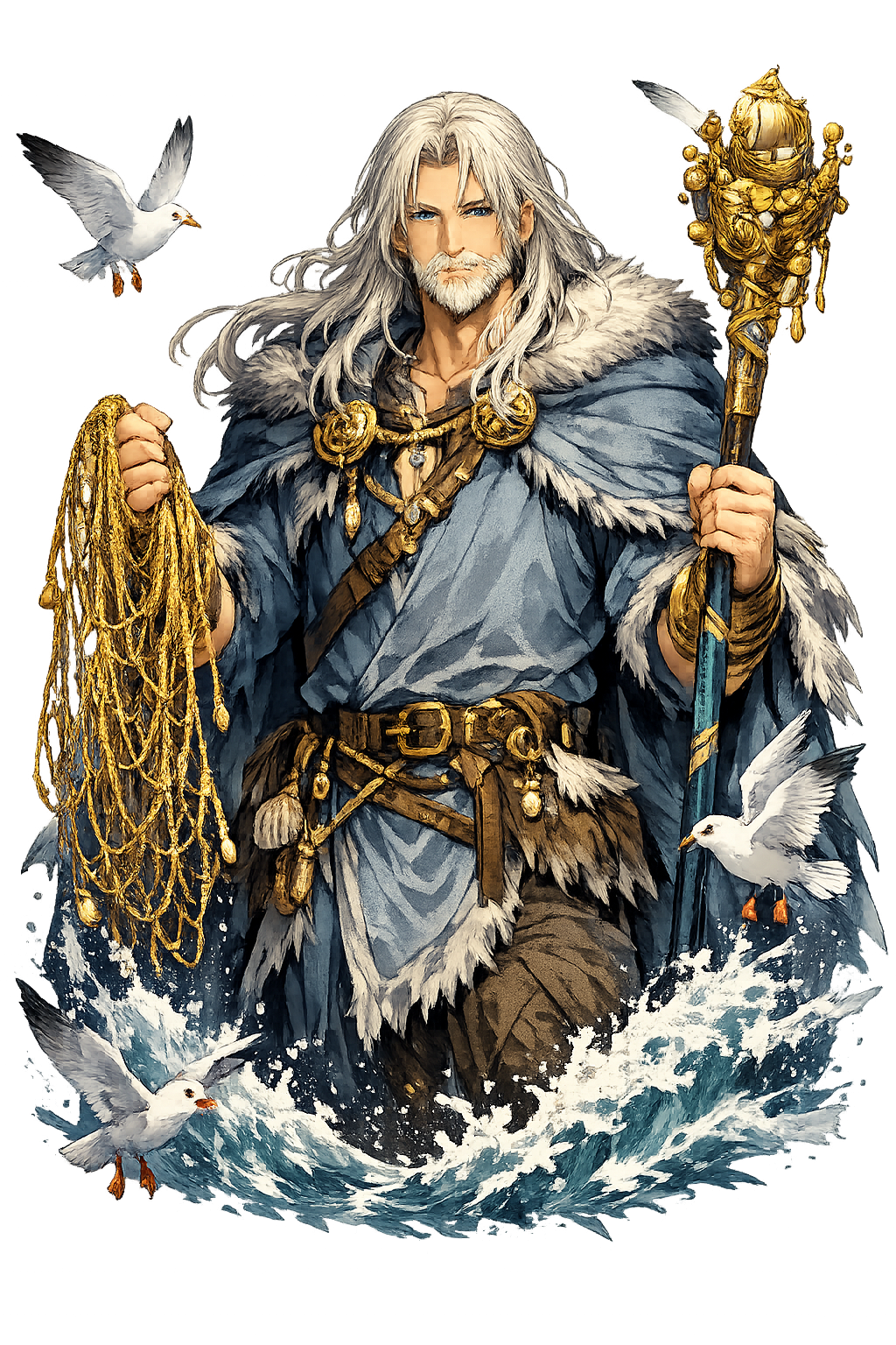 Njǫrðr — Sea, Wind, Fishing, Wealth
