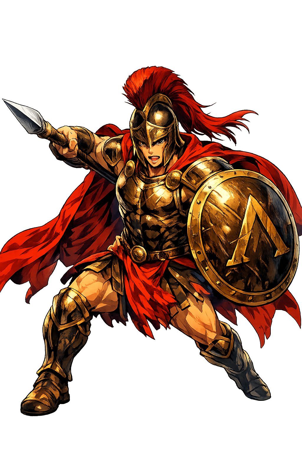 Árēs — War, Courage, Battle Fury