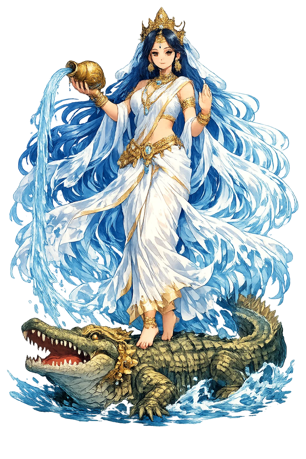 Gaṅgā mascot