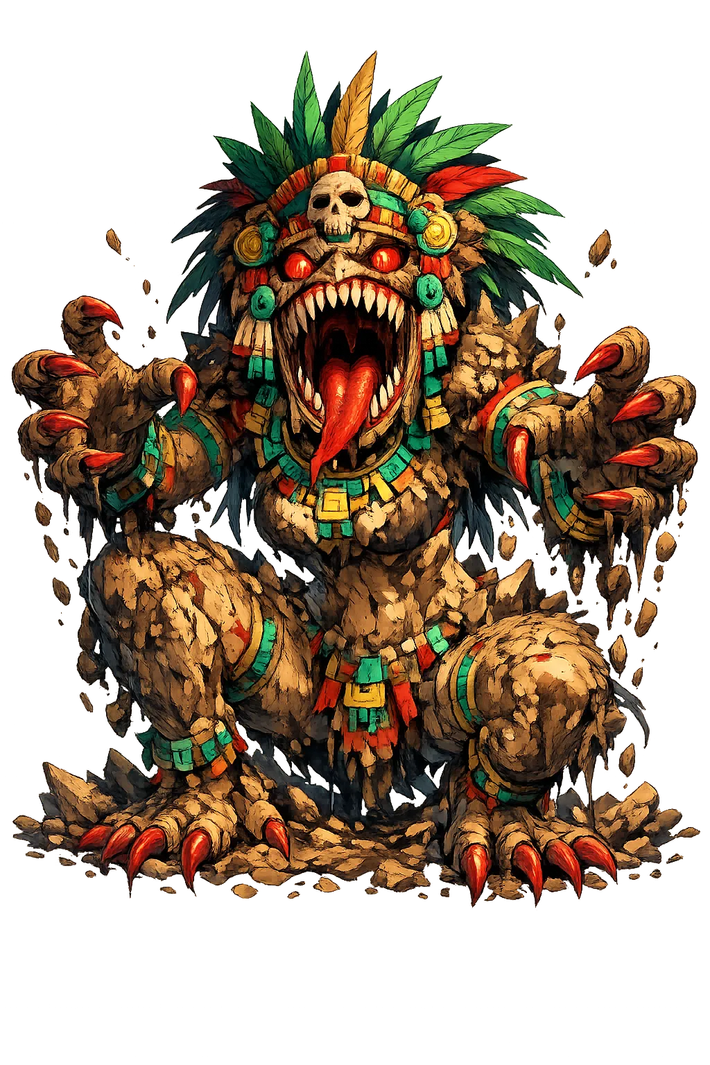Tlāltēcuhtli mascot