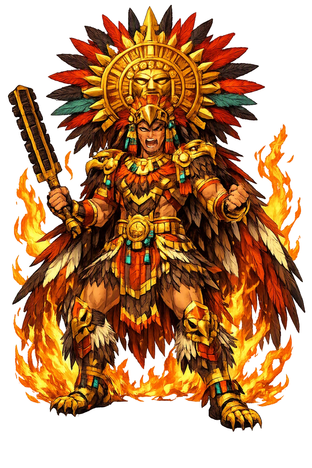 Tōnatiuh Reliquary collection — restored nahuatl merchandise
